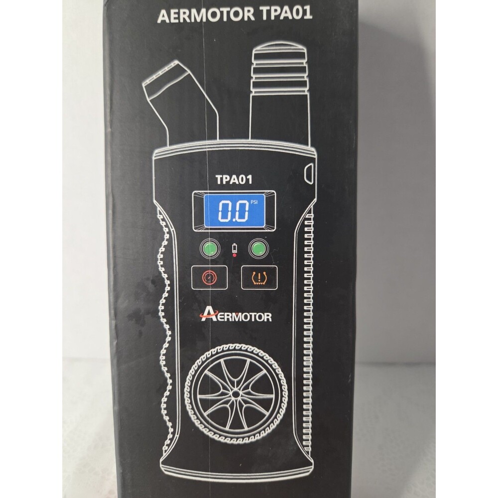 AERMOTOR TPMS Relearn Tool Plus Digital Tire Pressure Gauge Reset Sensor For GM